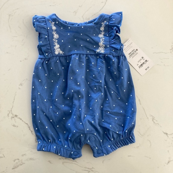 NWT Carter’s Floral Onsie - Picture 1 of 5